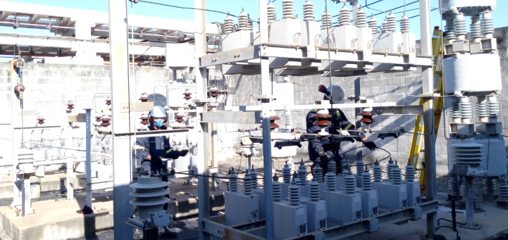 Manutenção em Filtro de Harmônica 13,8 kV